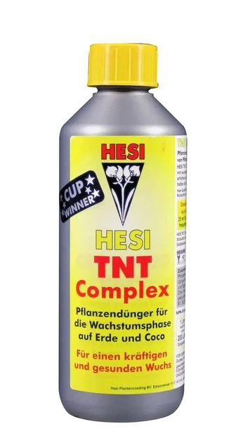 TNT Complex HESI 500ml базове мінеральне добриво для фази вегетації - Фото 1 TNT Complex HESI 500ml базове мінеральне добриво для фази вегетації - изображение 1
