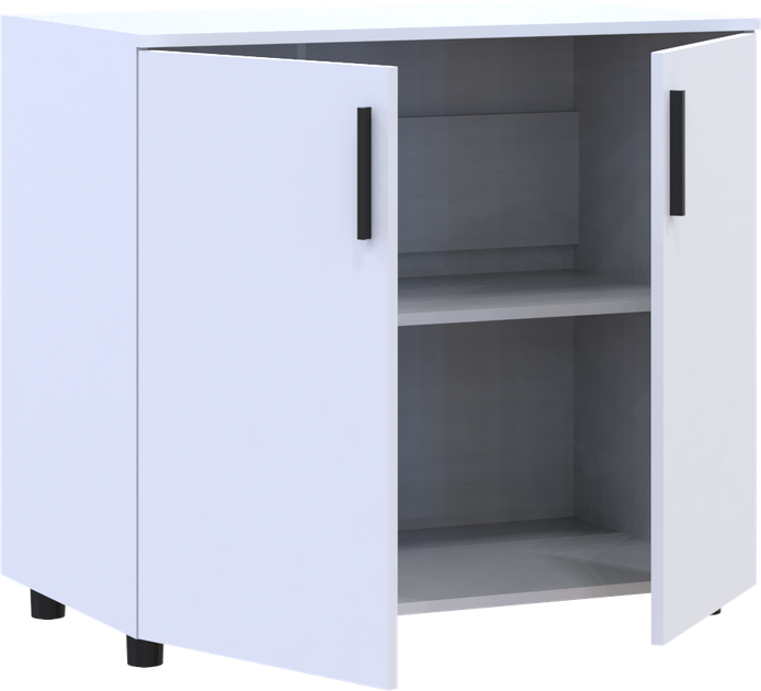 Комод Doros Торн Белый 2 ДСП 90х51.6х80 (41510145) - изображение 4