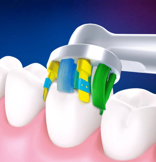 Насадки совместимы с электрической зубной щеткой Oral-B Floss Action 3 шт - изображение 4
