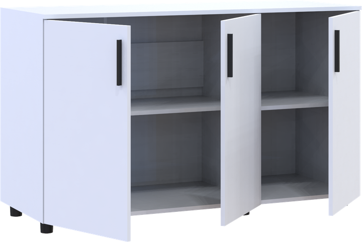 Комод Doros Торн Белый 3 ДСП 135х51.6х80 (41510169) - изображение 5