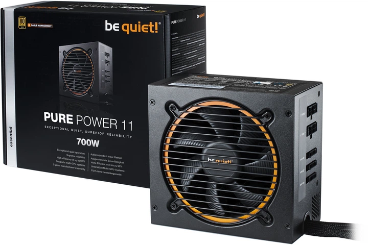 Zasilacz be quiet! Pure Power 11 700W CM (BN299) - obraz 3