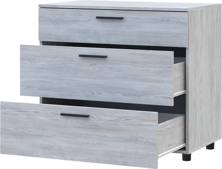 Комод Doros Торн Сосна Натти 3Ш 90х51.6х80 (41510155) - изображение 4