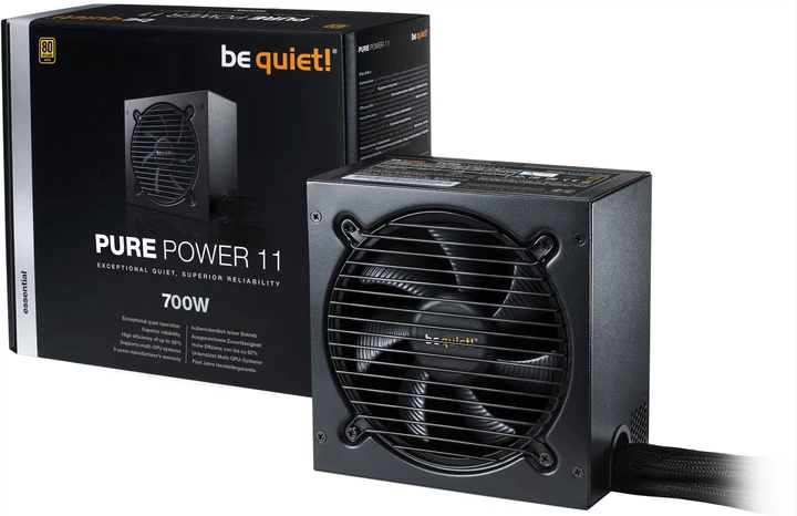 Zasilacz be quiet! Pure Power 11 700W (BN295) - obraz 3