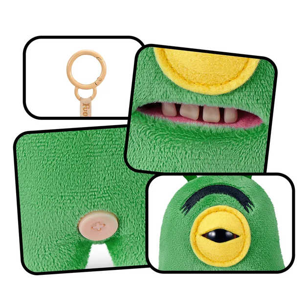 М'яка іграшка-брелок Планктон Fuggler SpongeBob Plankton (15756G) - Фото 4 М'яка іграшка-брелок Планктон Fuggler SpongeBob Plankton (15756G) - изображение 4