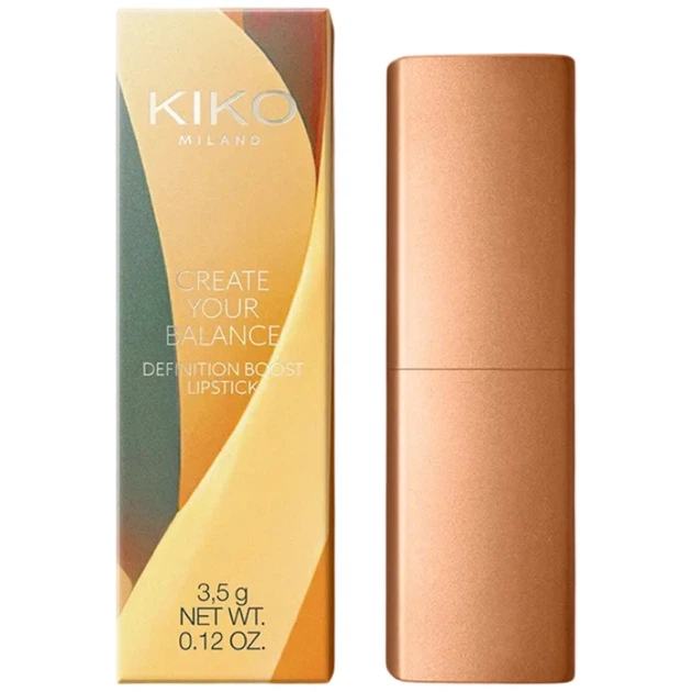KIKO Create Your Balance Definition Boost Lipstick 01 Fiery Elegance, 3.5 г - Фото 3 KIKO Create Your Balance Definition Boost Lipstick 01 Fiery Elegance, 3.5 г - изображение 3