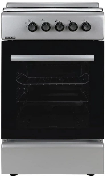 Плита газова Milano ML55G1/07 Inox 50?50 см, газ-контроль, духовка 46 л, 4 конфорки