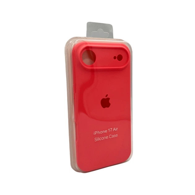 Захисний чохол-накладка Silicone Full Case AA Camera Protect для Apple iPhone 17 Air Pink Orange (FullAAi17A-50) - Фото 3 Захисний чохол-накладка Silicone Full Case AA Camera Protect для Apple iPhone 17 Air Pink Orange (FullAAi17A-50) - зображення 3