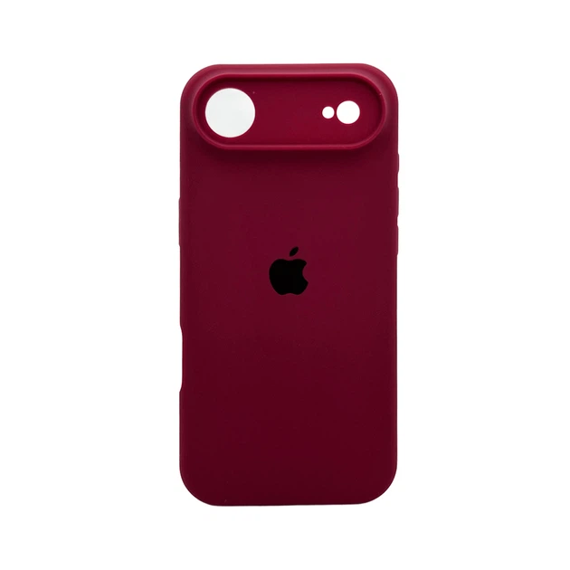 Захисний чохол-накладка Silicone Full Case AA Camera Protect для Apple iPhone 17 Air Maroon (FullAAi17A-35) - Фото 1 Захисний чохол-накладка Silicone Full Case AA Camera Protect для Apple iPhone 17 Air Maroon (FullAAi17A-35) - зображення 1