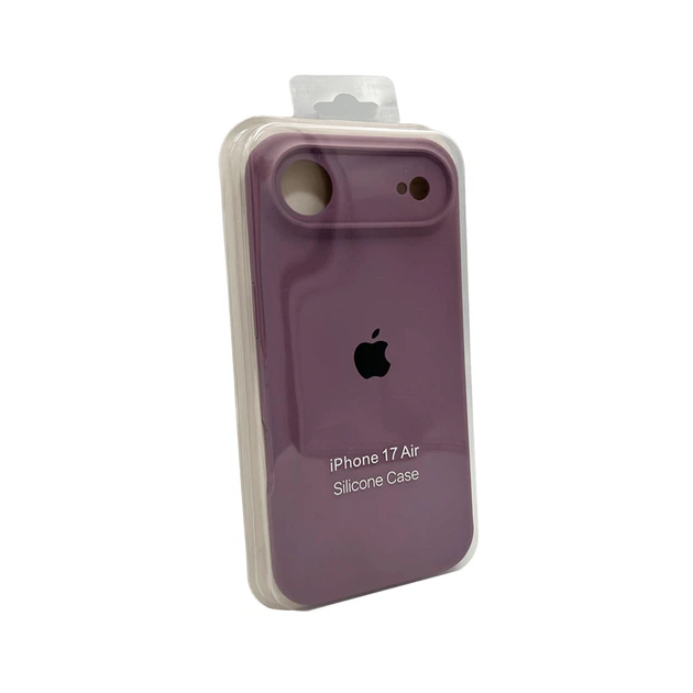 Захисний чохол-накладка Silicone Full Case AA Camera Protect для Apple iPhone 17 Air Blackcurrant (FullAAi17A-36) - Фото 3 Захисний чохол-накладка Silicone Full Case AA Camera Protect для Apple iPhone 17 Air Blackcurrant (FullAAi17A-36) - зображення 3