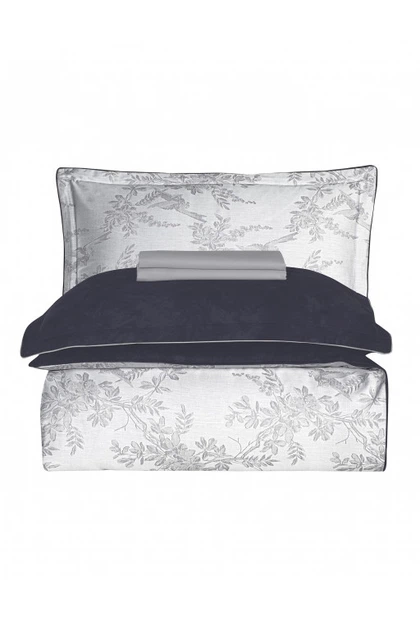 Постільна білизна La Romano Mona Premium Satin 300TC 200×220см Merida Grey - зображення 8