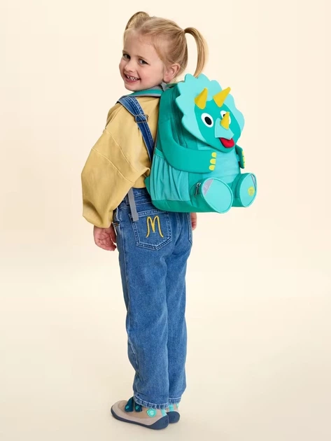 Plecak dziecięcy Affenzahn 01434-20024-10 Turkusowy (800070355891) - obraz 2