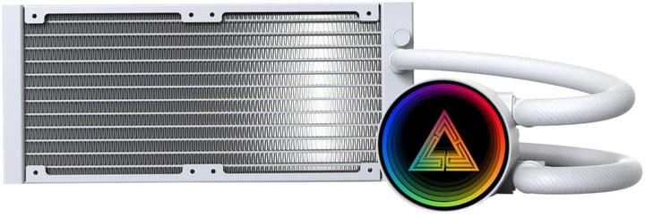 Система рідинного охолодження Montech LightFlow ARGB 240 White - зображення 4