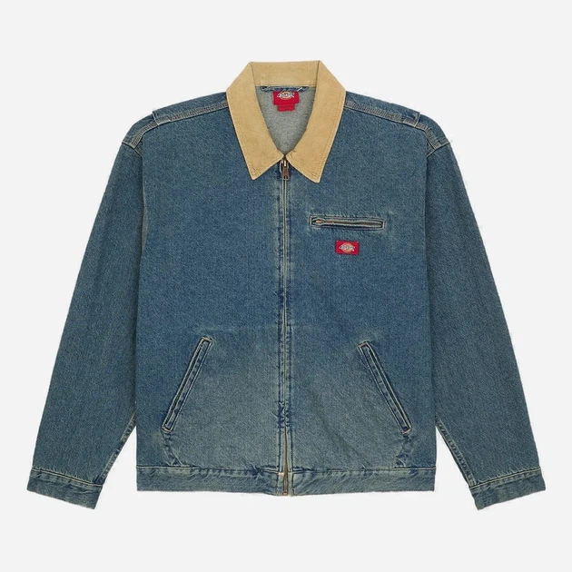 Джинсова куртка чоловіча Dickies DK0A88EGL231 L Синя (800070354560) - зображення 4