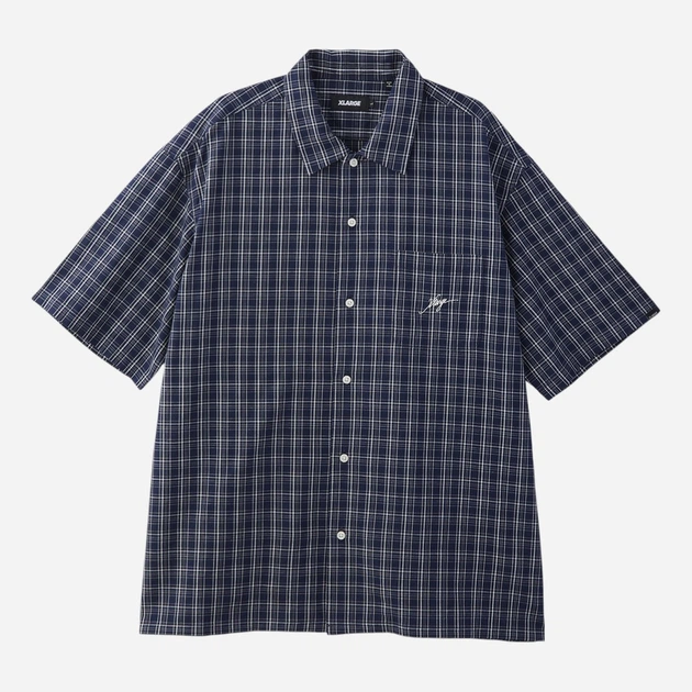 Koszula męska bawełniana XLARGE 201251014004S-61 L Niebieska (800070340560) - obraz 1