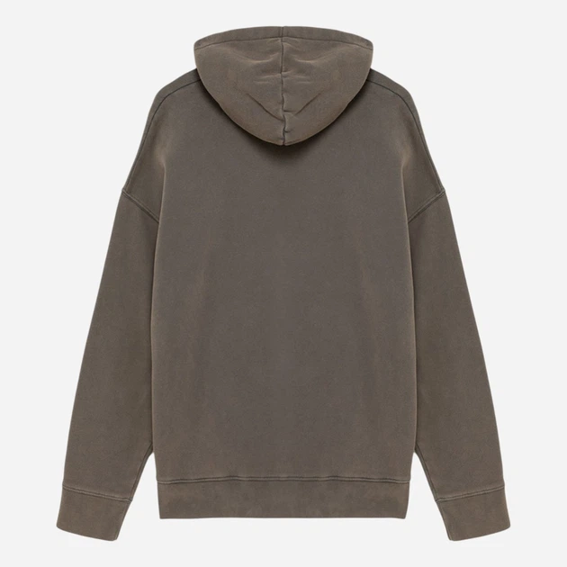 Bluza męska z kapturem kangurka Amish AMU032CH660304-C0073 S Ciemnoszara (800070330817) - obraz 2