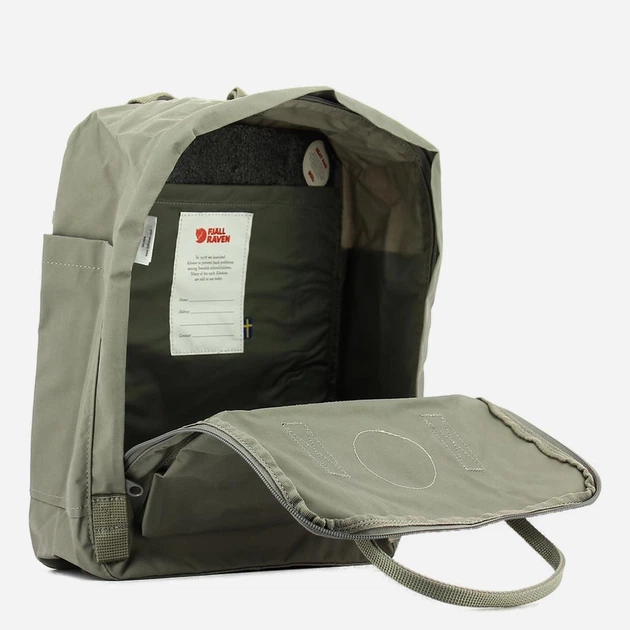 Рюкзак тканинний 16 л водонепроникний Fjallraven 23510021 Сірий (800070042121) - зображення 4