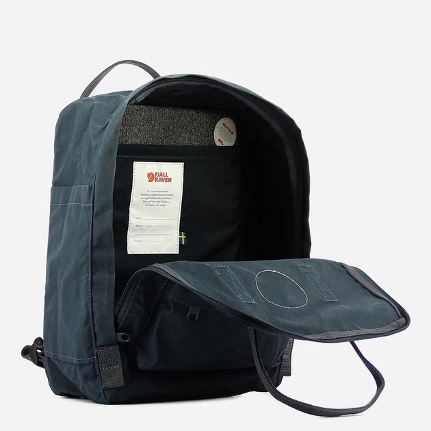 Рюкзак тканинний 16 л водонепроникний Fjallraven 23510560 Темно-синій (800070026749) - зображення 4