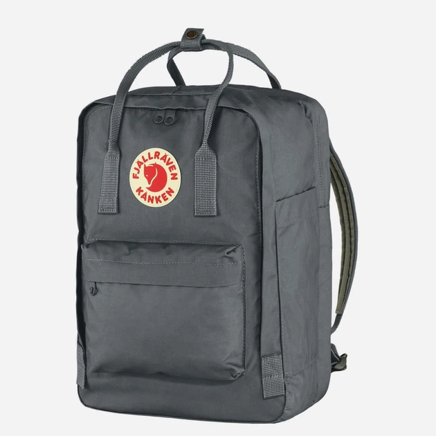 Рюкзак тканинний 18 л вміщує формат А4 Fjallraven 23524046 Сірий (800070283859) - зображення 3