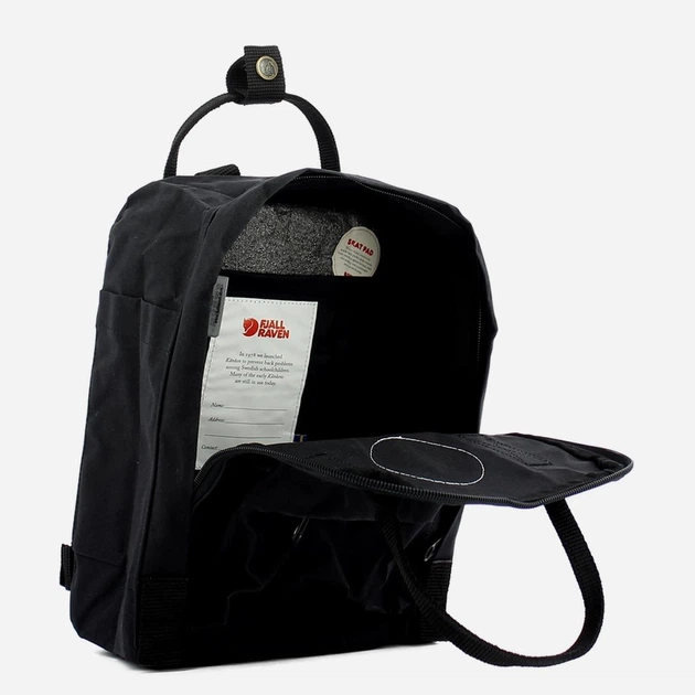 Рюкзак тканинний 7 л Fjallraven 23561550 Чорний (800070063897) - зображення 4
