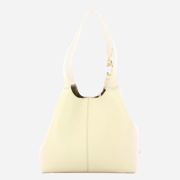 Torba damska skórzana Coccinelle E1SHA110201-N17 Biała (800070354175) - obraz 2