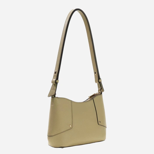 Сумка жіноча зі штучної шкіри велика Guess HWBG9914180-SAG Світло-оливкова (800070352370) - зображення 2