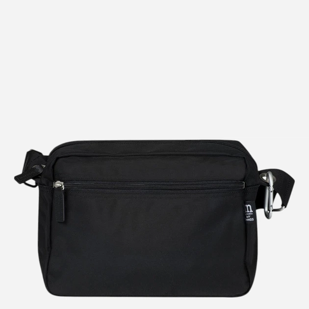 Сумка крос-боді через плече жіноча тканинна середня Marimekko 92519999 Чорна (800070313315) - зображення 2