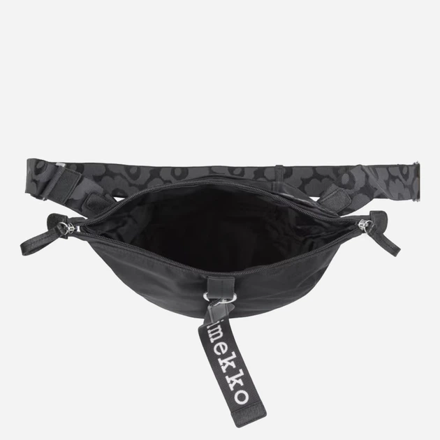 Сумка крос-боді через плече жіноча тканинна середня Marimekko 91923009 Чорна (800070298475) - зображення 5