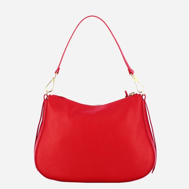 Сумка крос-боді через плече жіноча з натуральної шкіри середня Coccinelle E1U45130201-R02 Червона (800070354201) - зображення 2