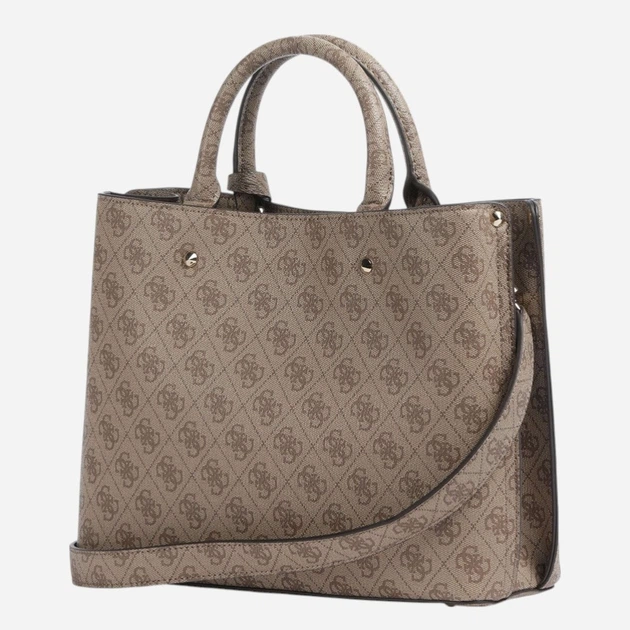 Сумка крос-боді через плече жіноча зі штучної шкіри середня Guess HWSG6974060-LTL Коричнева (800070352388) - зображення 2