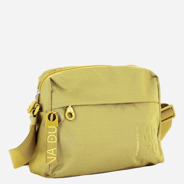 Torebka crossbody damska materiałowa Mandarina Duck P10QMTV8-020 Cytrynowa (800070357796) - obraz 3