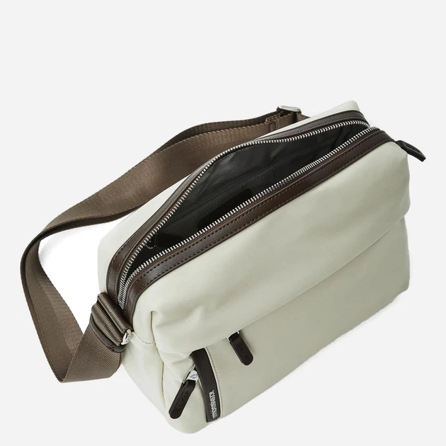 Torebka crossbody damska materiałowa Mandarina Duck P10VCT19-591 Mleczna (800070357752) - obraz 4