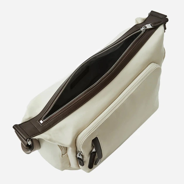 Torebka crossbody damska materiałowa Mandarina Duck P10VCT56-591 Biała (800070357777) - obraz 4
