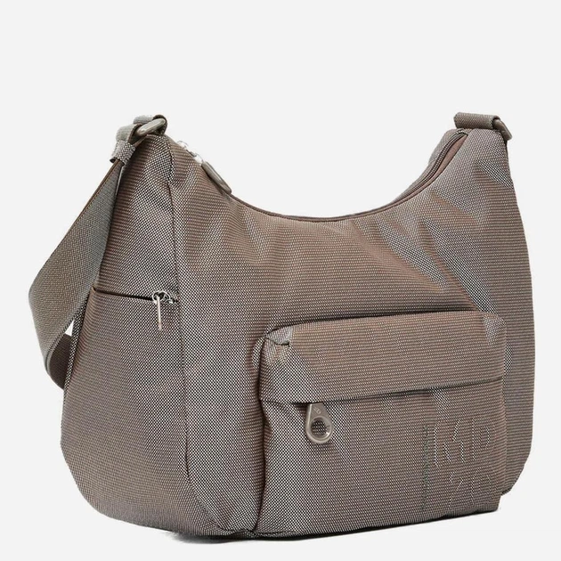 Torebka na ramię damska materiałowa Mandarina Duck P10QMT56-09K Beżowa (800070357814) - obraz 3