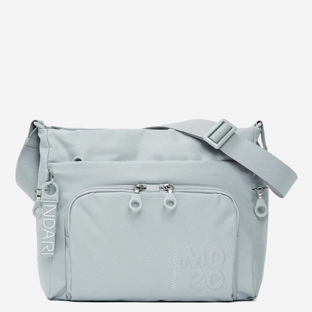 Сумка месенджер через плече жіноча тканинна Mandarina Duck P10QMT58-24N Перлинна (800070357791) - Фото 1 Сумка месенджер через плече жіноча тканинна Mandarina Duck P10QMT58-24N Перлинна (800070357791) - зображення 1