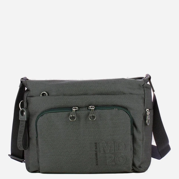 Сумка месенджер через плече жіноча тканинна Mandarina Duck P10QMT58-465 Темно-сіра (800070357798) - Фото 1 Сумка месенджер через плече жіноча тканинна Mandarina Duck P10QMT58-465 Темно-сіра (800070357798) - зображення 1