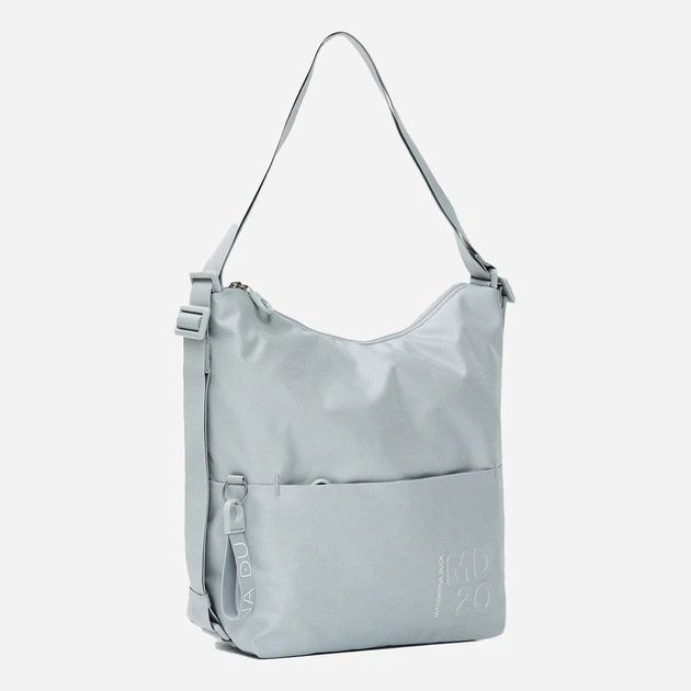 Torebka hobo damska mała Mandarina Duck P10QMT38-24N Perłowa (800070357815) - obraz 3