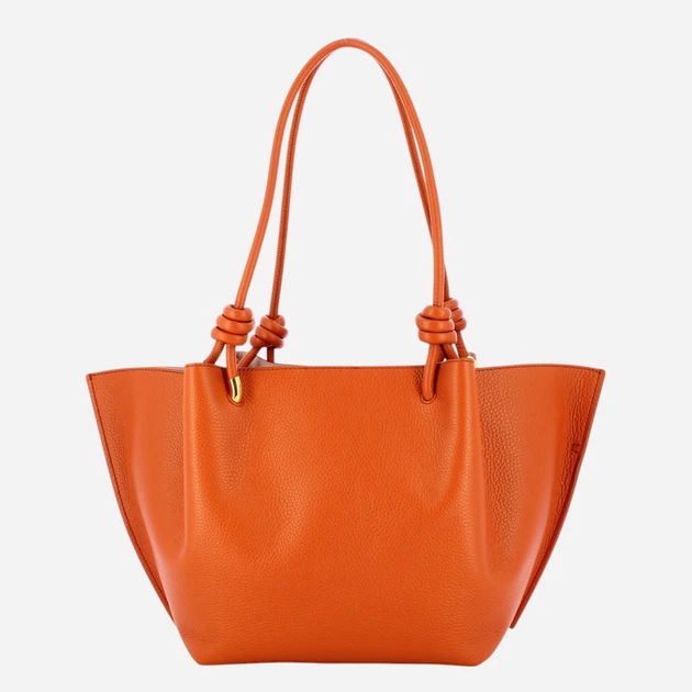 Torebka shopper damska skórzana Coccinelle E1U07110201-R41 Pomarańczowa (800070354192) - obraz 2