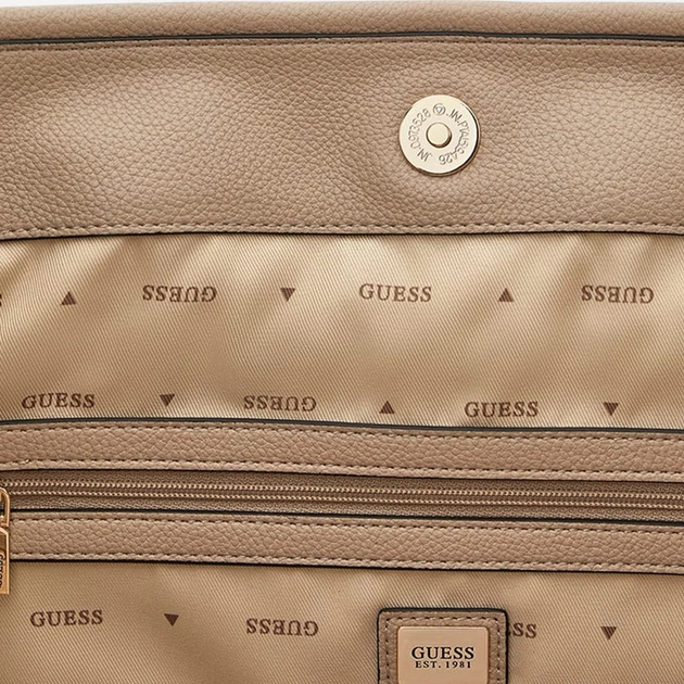 Сумка шопер жіноча зі штучної шкіри Guess HWBG9918020-TAU Бежева (800070352381) - зображення 3
