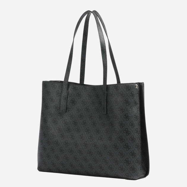 Сумка шопер жіноча зі штучної шкіри Guess HWSG6974230-CLO Чорна (800070344945) - зображення 2