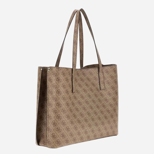 Сумка шопер жіноча зі штучної шкіри Guess HWSG6974230-LTL Коричнева (800070352390) - зображення 2