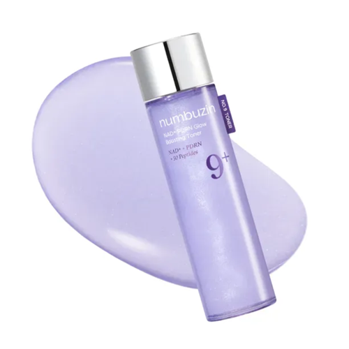 Тонер Numbuzin No.9 NAD PDRN Glow Boosting Toner із PDRN і пептидами, 150 мл - изображение 2