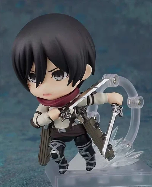 Аниме фигурка нендороид Атака титанов Микаса Аккерман 2001 Nendoroid Attack on Titan подвижная 10 см - изображение 3