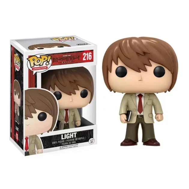 Фігурка Funko Pop Ягамі Лайт Yagami Light №216 Фанко Поп Зошит смерті Death Note - Фото 1 Фігурка Funko Pop Ягамі Лайт Yagami Light №216 Фанко Поп Зошит смерті Death Note - зображення 1