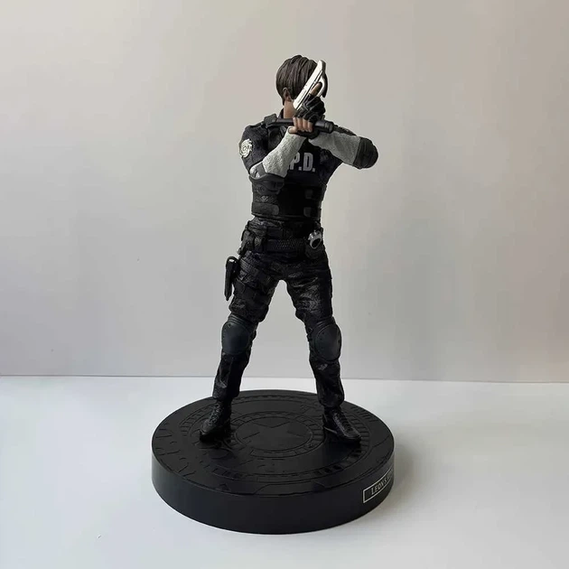 Коллекционная фигурка Леон Скотт Кеннеди Leon S. Kennedy Resident Evil 2 Обитель зла 32 см - изображение 4