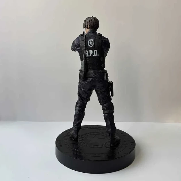 Коллекционная фигурка Леон Скотт Кеннеди Leon S. Kennedy Resident Evil 2 Обитель зла 32 см - изображение 5