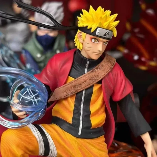 Аниме фигурка Naruto Uzumaki 25 см коллекционная статуэтка Наруто из ПВХ | Anime Figure Naruto - изображение 3
