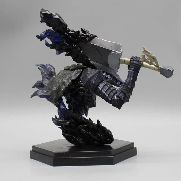 Аниме бюст Гатз (Guts) Берсерк Berserk Коллекционная фигурка Гатса в доспехах 12 см - изображение 3