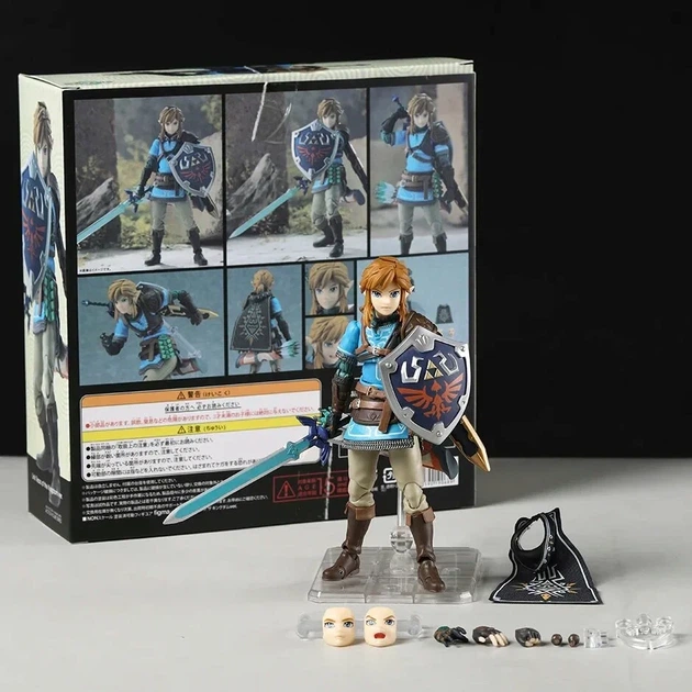 Фигурка Линк Легенда о Зельде The Legend of Zelda | Figma 626 (Бандай) - Фото 2 Фигурка Линк Легенда о Зельде The Legend of Zelda | Figma 626 (Бандай) - изображение 2