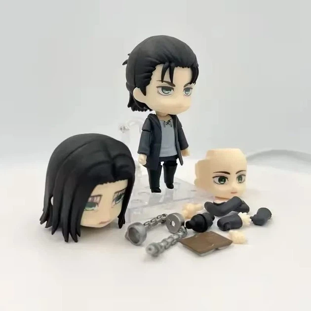 Аниме фигурка Nendoroid Attack on Titan Атака Титанов Eren Yeager (Эрен Йегер) Нендороид №2000 подвижная 10 см - изображение 8