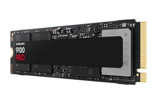 Твердотільний накопичувач SSD 1Tb, Samsung 9100 PRO, PCI-E 5.0 x4, M.2 2280, V-NAND TLC, 14700/13300 МБ/с (MZ-VAP1T0BW) - зображення 3